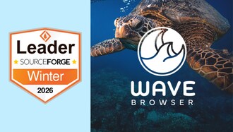 Wave Browser Wins the SourceForge Winter 2026 Leader Award.
