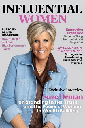 Influential Women Magazine Announces Suze Orman as Cover Feature Honoring Her Decades of Empowering Women in Finance