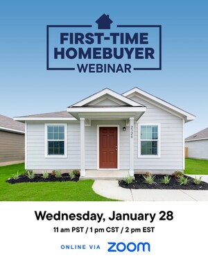 Lennar Hosts Free Homebuying Webinar for First-Time Buyers on January 28