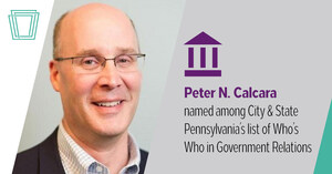 PICPA VP Peter Calcara Named Among City &amp; State PA Who's Who of Government Relations