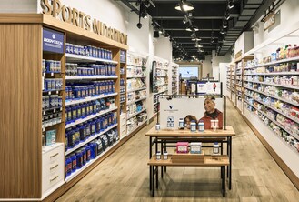 The new store brings The Vitamin Shoppe’s innovation-forward design format to one of the city’s most vibrant retail streets.