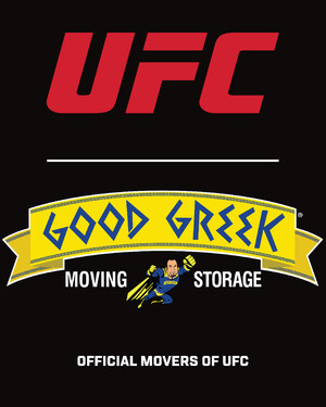 UFC® AND GOOD GREEK MOVING &amp; STORAGE ANNOUNCE OFFICIAL PARTNERSHIP