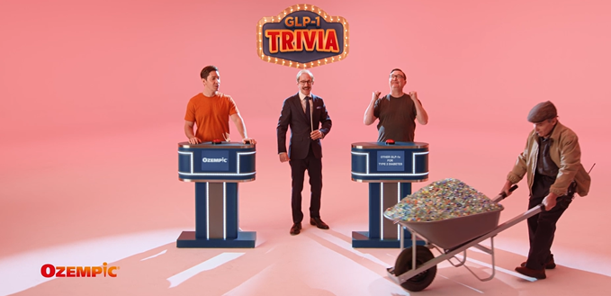 Novo Nordisk introduces "There's Only One Ozempic(r)" campaign, reuniting Justin Long and John Hodgman