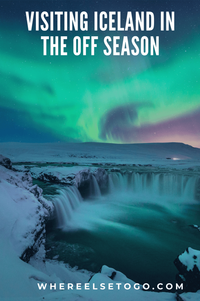 Iceland's tourism is exploding, but most people still visit in the summer high season. Here are tips on how to visit in the off-season. #iceland #europe #whereelsetogo
