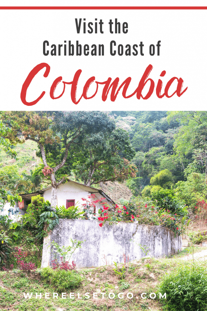 On the Caribbean Coast of Colombia you'll find your hearts stolen by both the beaches and the towns of Santa Marta, Costeño, Tayrona National Park and also Minca, a tiny town tucked away in the Sierra Nevada mountains! #southamerica #caribbean #colombia #whereelsetogo