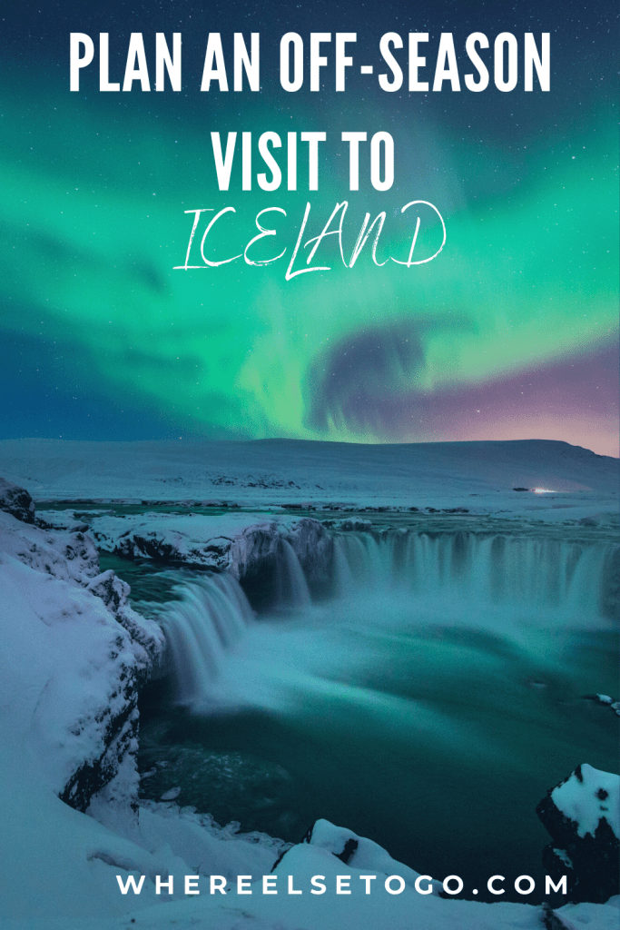 Iceland's tourism is exploding, but most people still visit in the summer high season. Here are tips on how to visit in the off-season. #iceland #europe #whereelsetogo